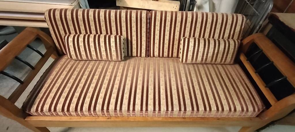 Divani: Biedermeier Sofa/Liege mit Stuhl – Usato da Steinach venduto da Tsgweh 6