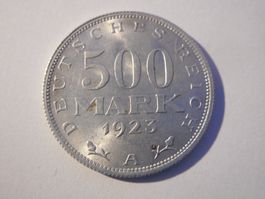 1923 A   500 Mark