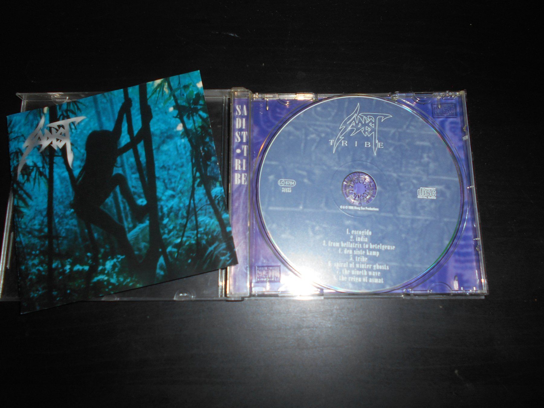 CD: Sadist – Tribe / 1996 – Usato da Aarberg venduto da witchhunter01