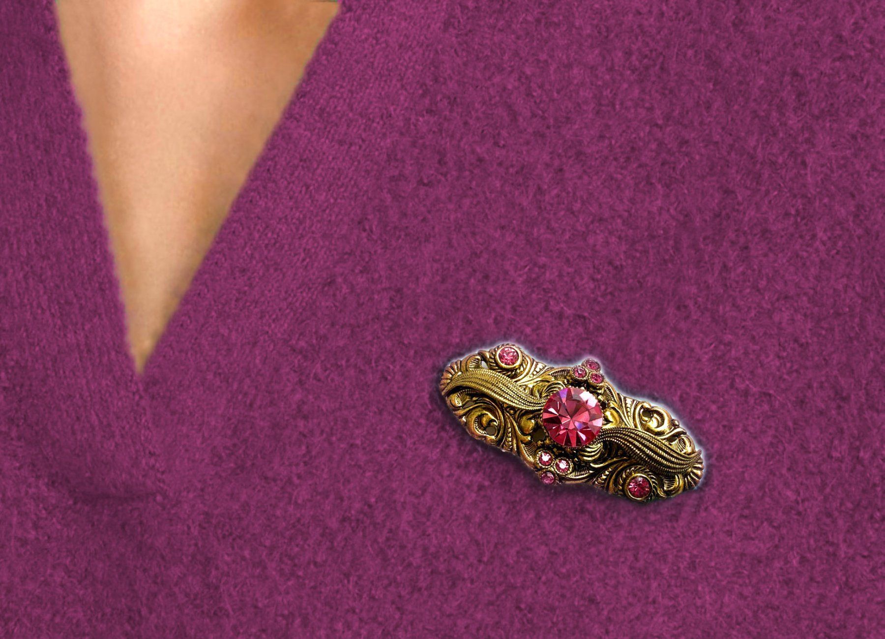 Broches & Aiguilles: Vintage-Brosche ***** – D'occasion à Dübendorf par Orchid18 1