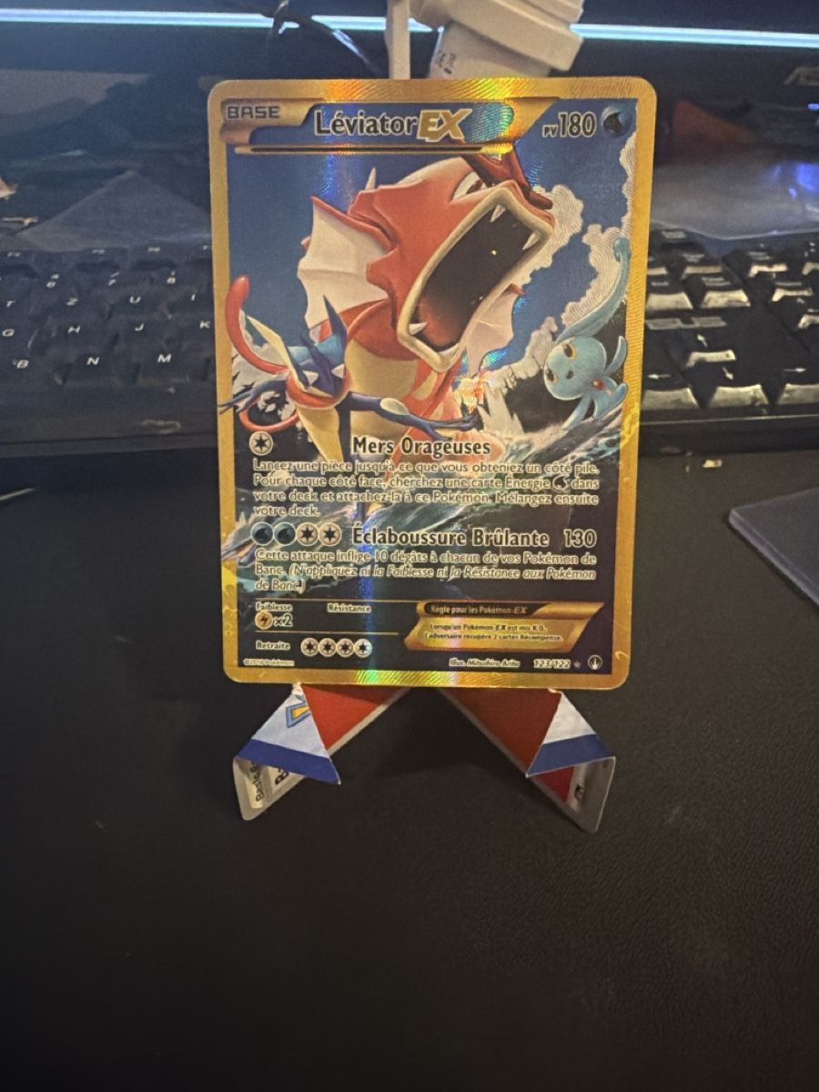 Cartoline: Pokémon FR Léviator EX 123 – Usato da Onex venduto da Shop2Rayan