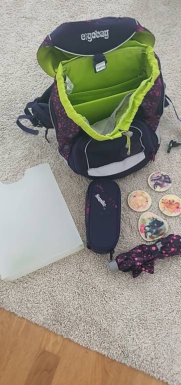 Borse & Zaini: Ergobag Schul-Rucksack mit Zubehör – Usato da St. Gallen venduto da Alesha_Shop