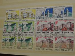 2005 Pro Patria Viererblöcke ET-STEMPEL