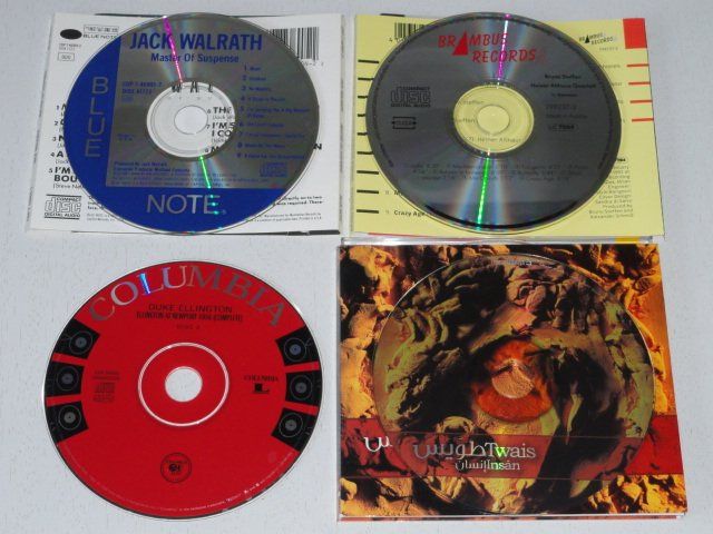 CD: 4CD's - Bruno Steffen, Jack Walrath, Essam Rafea, Ellington – Usato da Unterbäch venduto da hiliq 6