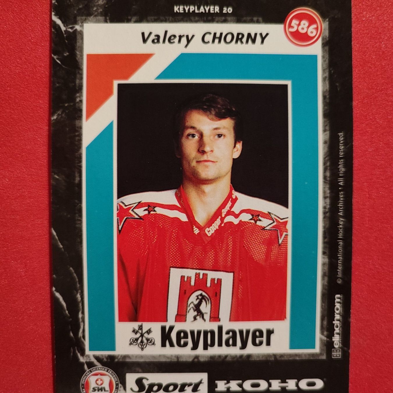 Sammelbilder & Trading cards: Valery Chorny - EHC CHUR - 1996/97 – Gebraucht aus Dübendorf von kb86_MOVIE 1