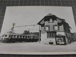 AK Laupen mit Zug