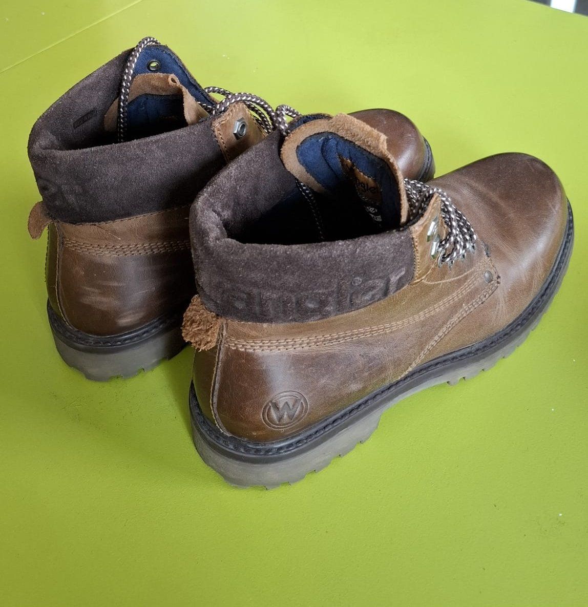 Scarpe da uomo: Wrangler leather boots - size 43 – Usato da Crissier venduto da Chino_20 1