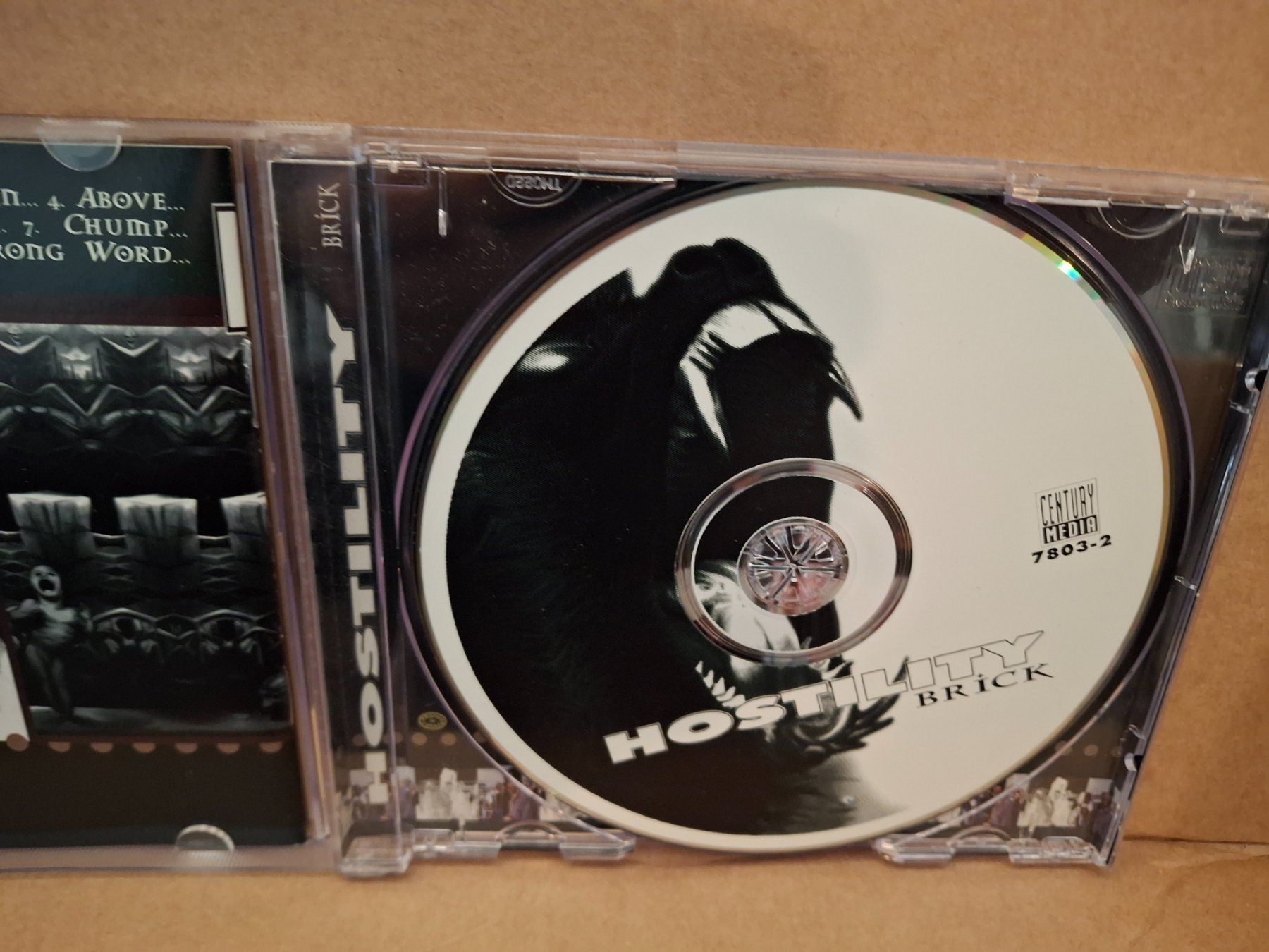 CD: Hostility – Brick – Usato da St.Gallen venduto da CD_jalamusic 2