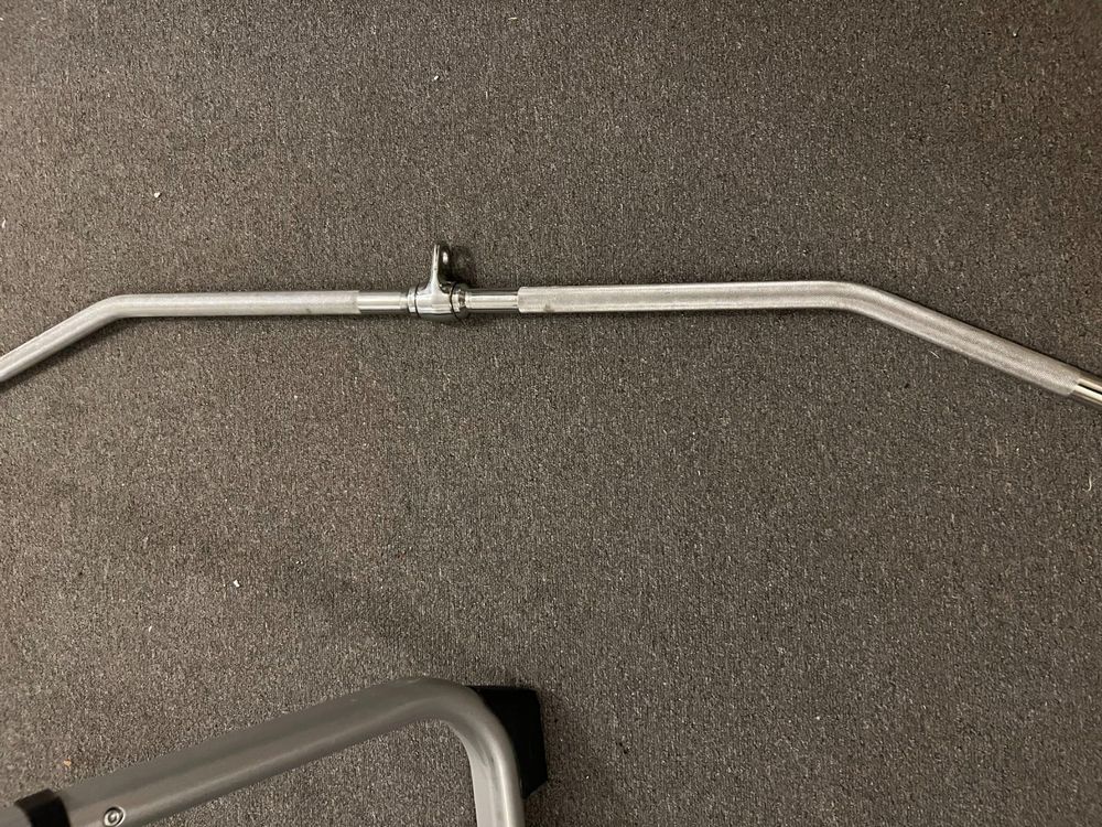 Latzugstange 85cm Fitness - Bizeps Trizeps Training Mit Drehgelenk