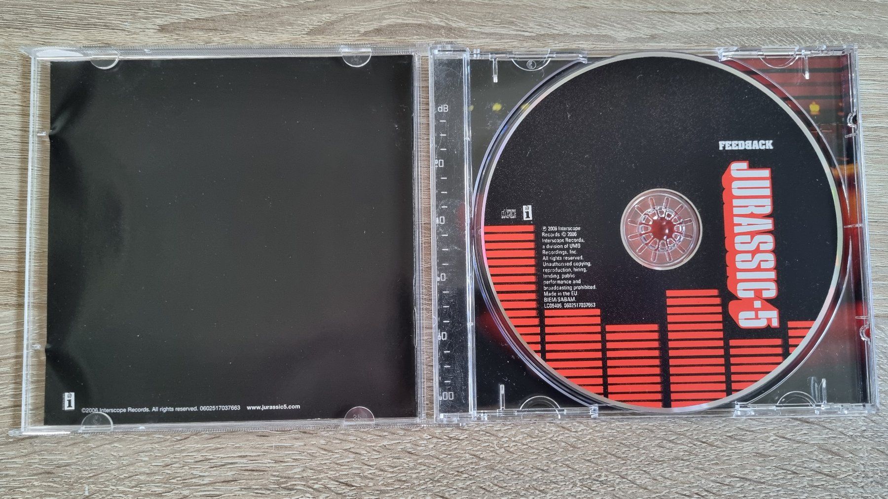 CD: Jurassic 5 - Feedback – Usato da Hagenbuch ZH venduto da lecterr55 1