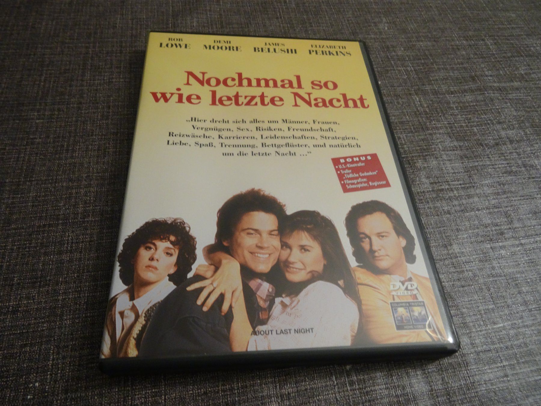 Alle DVDs: Nochmal so wie letzte Nacht DVD – Gebraucht aus Olten von Disc-Verkauf