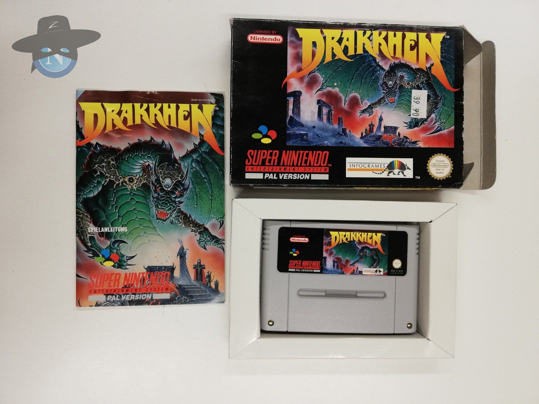 Nintendo Giochi: Drakkhen / Super Nintendo SNES – Usato da St. Gallen venduto da zorro_dc 6
