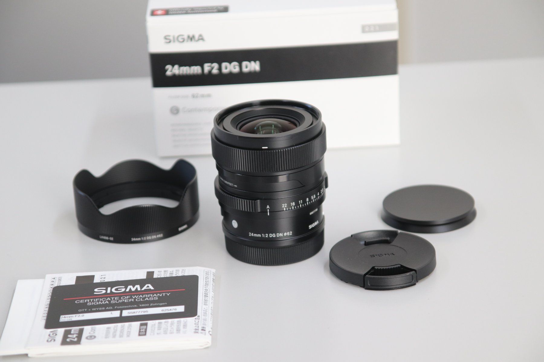 Sigma Obiettivi: Sigma 24mm F2.0 DG DN L-Mount – Usato da Zofingen venduto da OWYSSAG