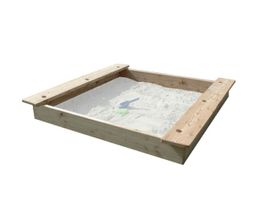 AKTION Sandkasten 150 x 150cm moritz, mit 2 Sitzbrettern