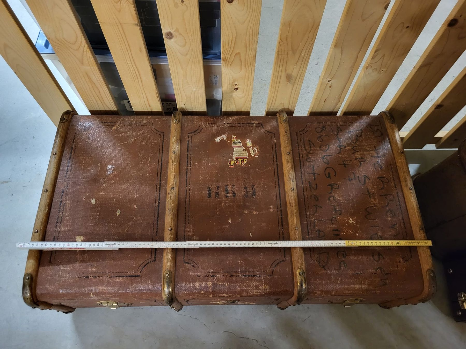 Valigie: Vintage-Koffer mit Einlagefach – 100 cm – Usato da Moosseedorf venduto da Giuly__