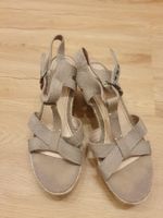 Esprit Sommersandalen mit Keilabsatz Gr. 36