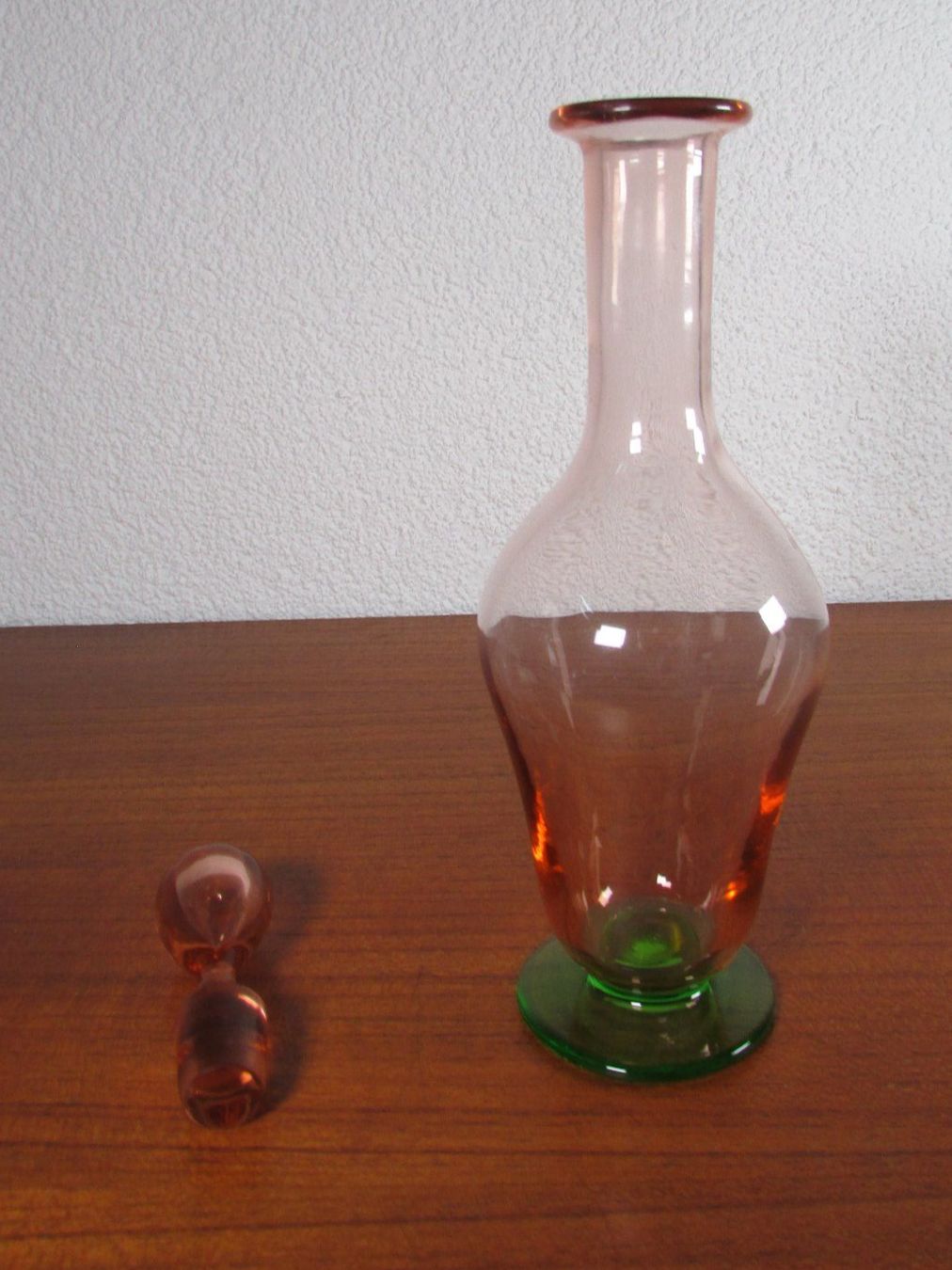 Caraffe: Antike mungeblasene Glaskaraffe – Usato da Ostermundigen venduto da Zytrum 5