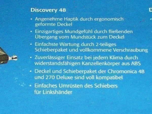 Hohner Musikinstrumente: Mundharmonika HOHNER Discovery 48 – Neu (gemäss Beschreibung) aus Wöschnau von Musikhaus-Luethy5012 4