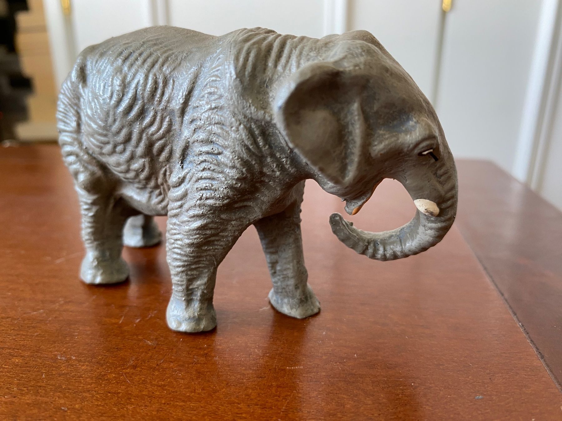 Elastolin Spielzeuge: Elefant - altes Elastolin Lineol Massetier wunderschön 11cm – Gebraucht aus THERWIL von Fcbbasel