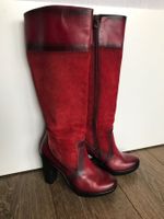 Roberto Botella bottes rouges en cuir neuves 36