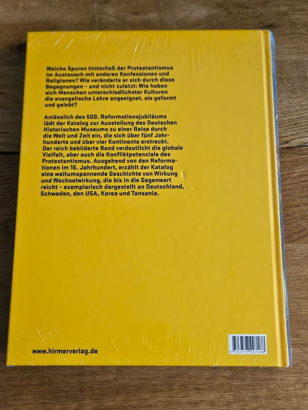 Libri: Der Effekt Luther - Reformationskatalog - Hirmer 2017 – Nuovo e nell'imballaggio originale da Birr venduto da DisDas 1