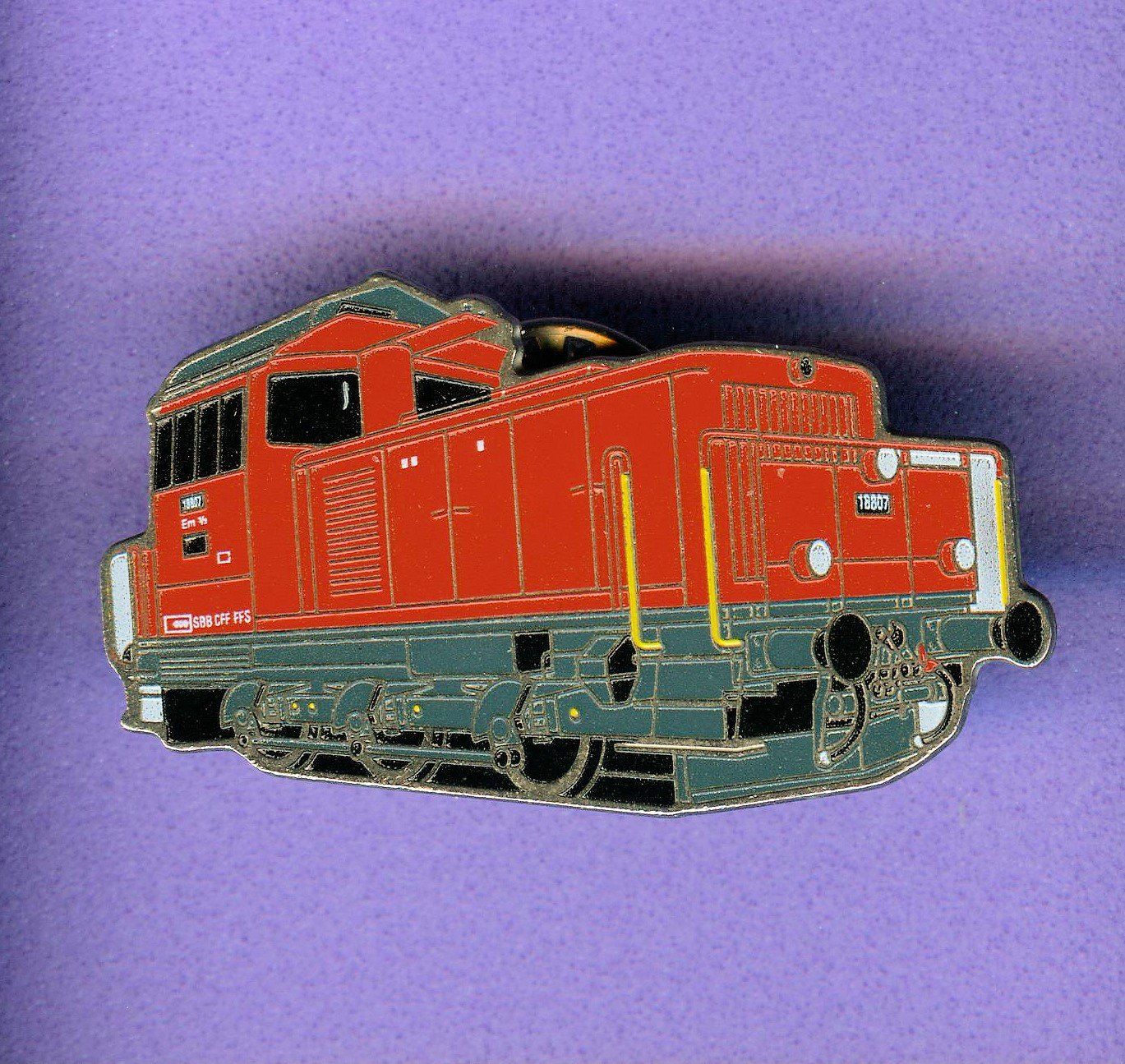 SBB/CFF/FFS Placchette & Badge: Schmid-Müller SBB  Em 3/3  Lim.500 – Usato da Winterthur venduto da Sammleroase