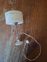 Vintage Puppenhaus Lampe mit Stecker,Messing,Licht geht