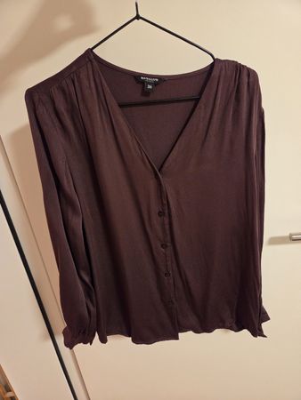 Bluse Gr. 36 Dunkelbraun