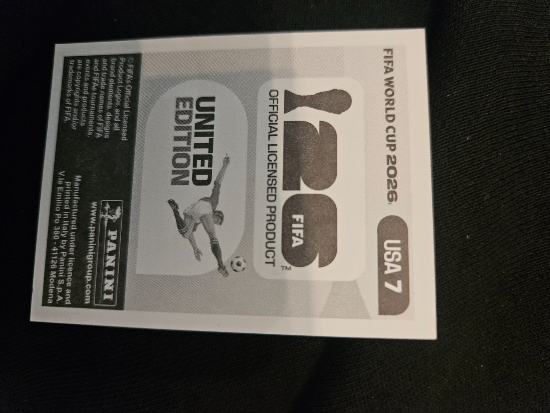Panini Carte collezionabili: USA7 – Usato da Würenlingen venduto da Dinli 1