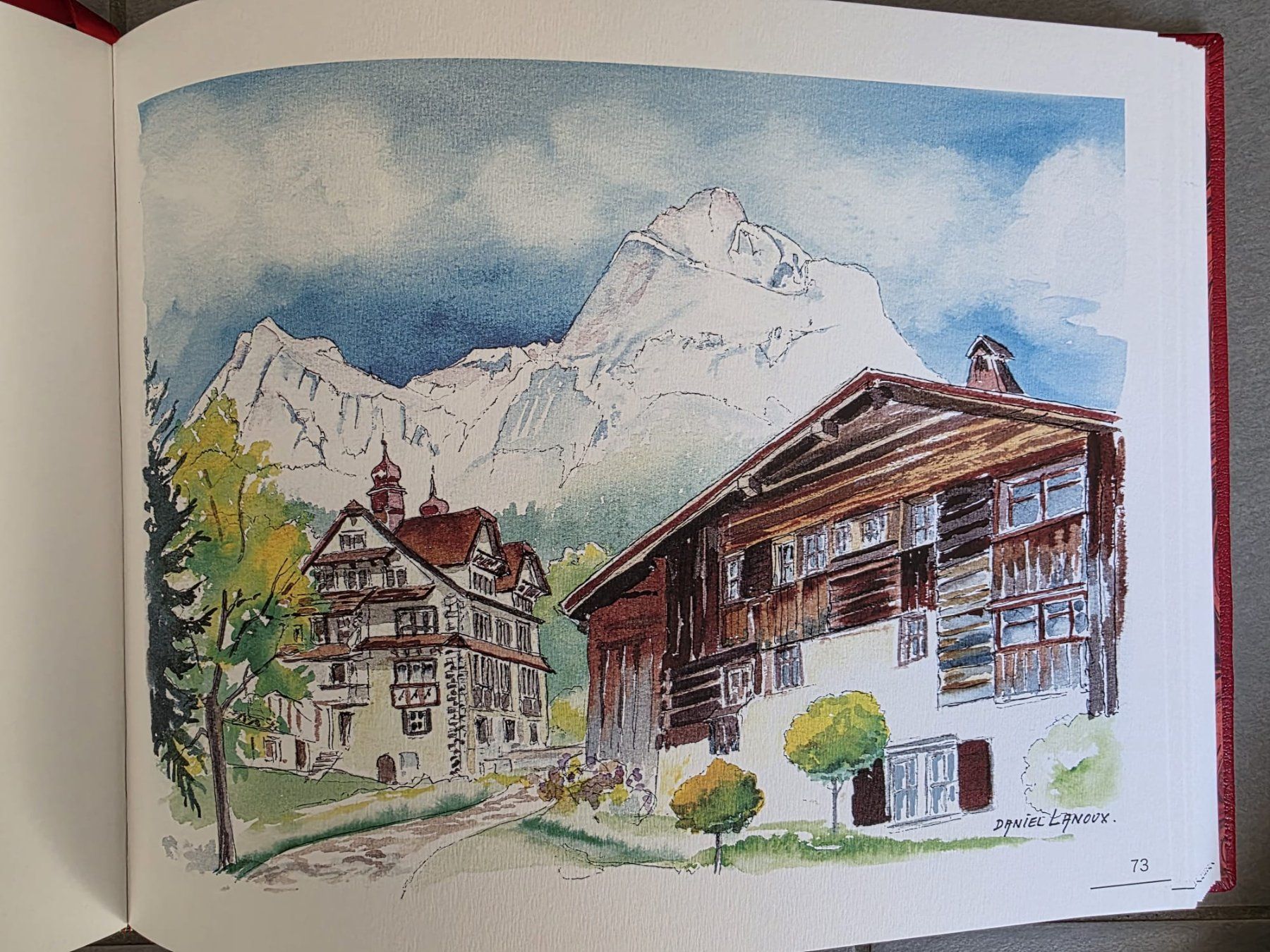 Dipinti: J'aime la Suisse - Coffrets - Aquarelles – Usato da lausanne venduto da Pipito93 5