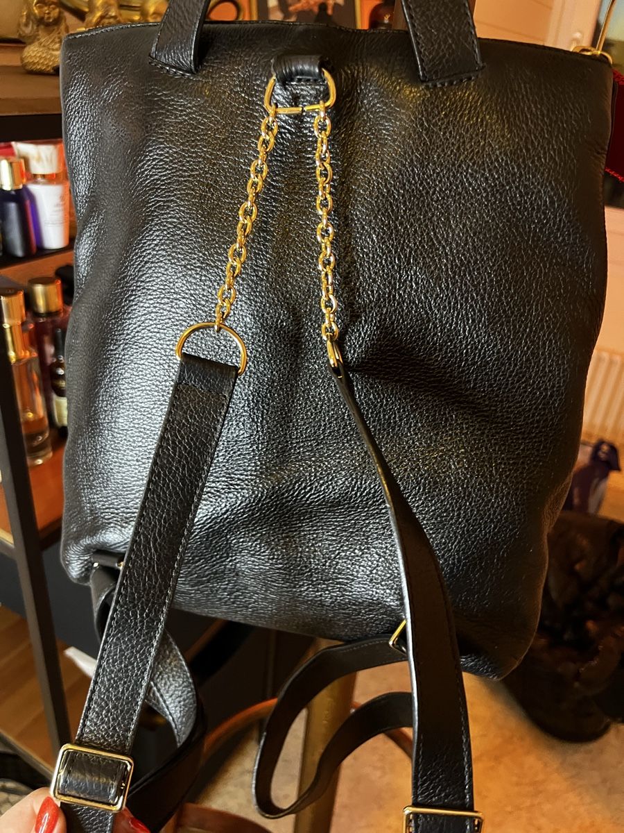 Zaini: See by Chloé Rucksack schwarzes Leder – Usato da St. Gallen venduto da deborahM95 1