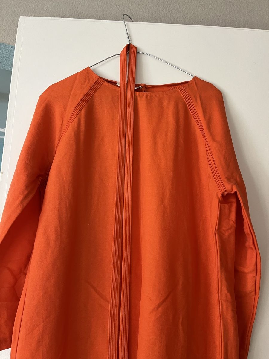 Robes: Oranges Wollkleid, Kazu – D'occasion à zürich par Kathyk 1