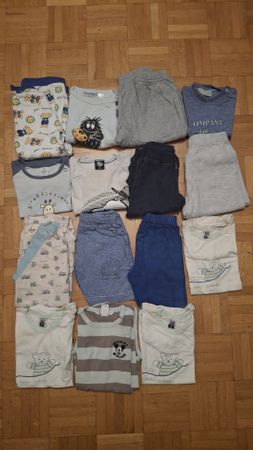 Lot de 15 vêtements pour bébé 10-12 mois, taille 80