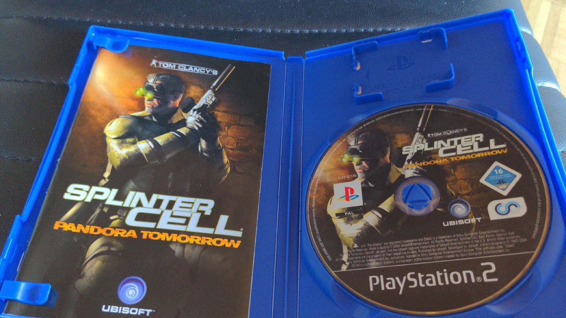 Sony Spiele: PS2 Splinter Cell Pandora Tomorrow getestet Agententhriller – Gebraucht aus Niederscherli von Mon_Art 2