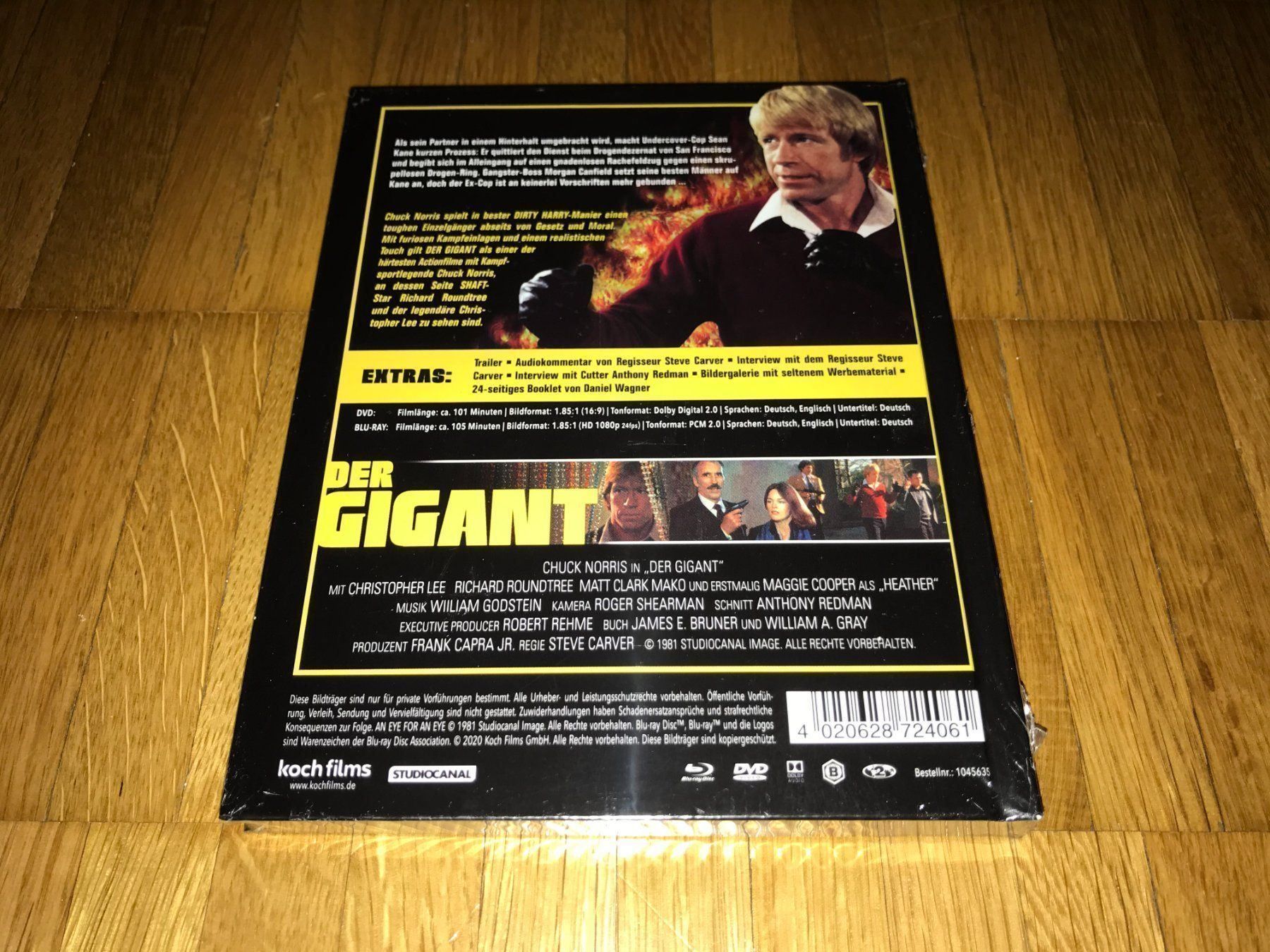 Tutti i DVDs: Der Gigant - MEDIABOOK - B - UNCUT – Nuovo e nell'imballaggio originale da Basel venduto da havsok 1