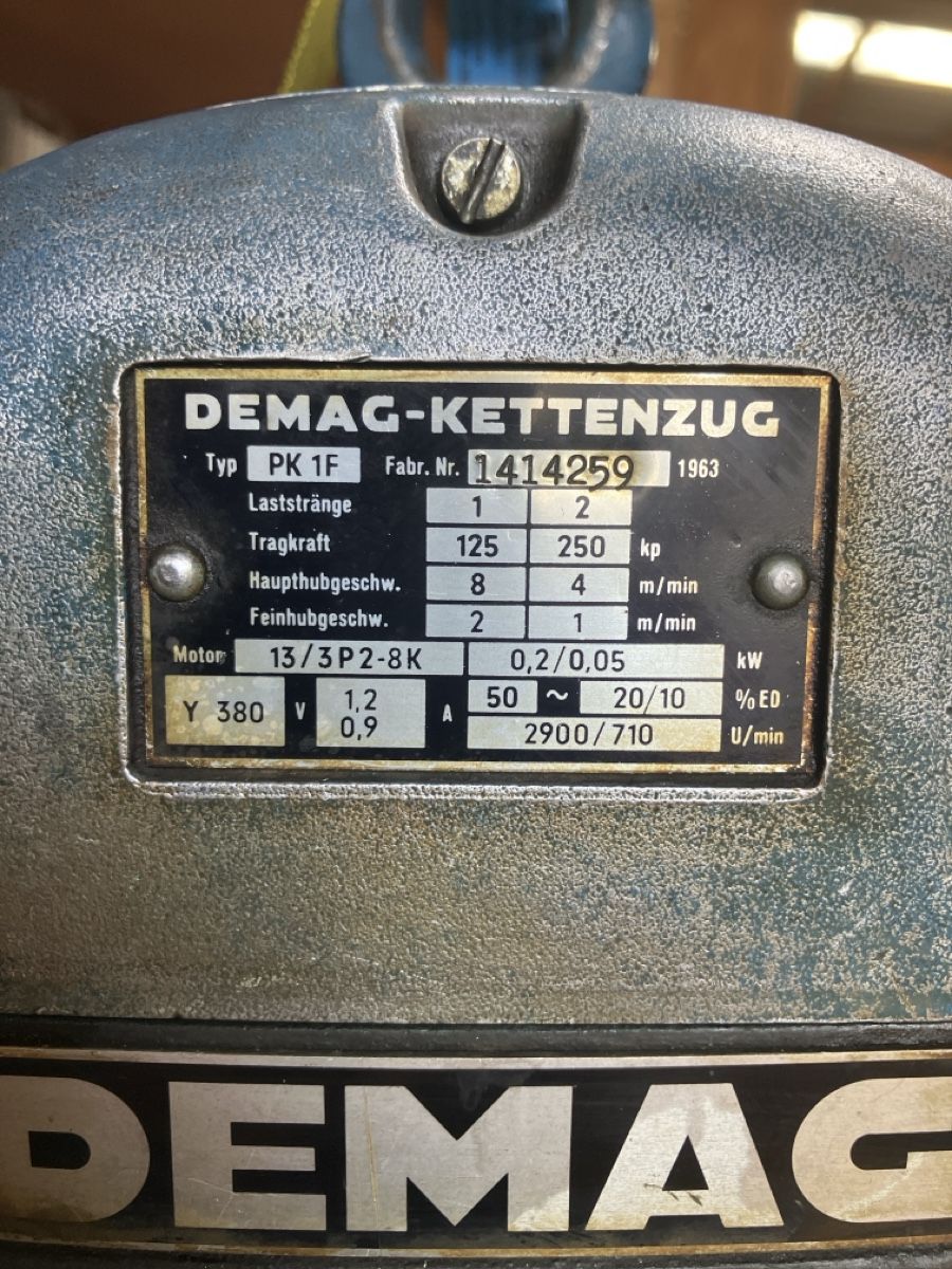 Demag Paranco multiuso: Kettezug – Usato da Burg AG venduto da ala_cx8x 1