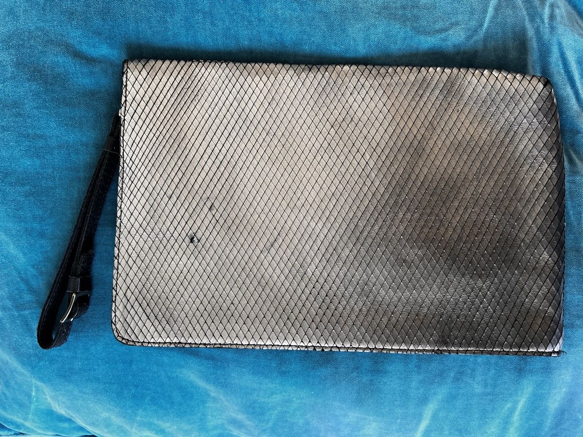 Mango Borse da donna: Mango Tasche Clutch silber/schwarz – Usato da Uitikon Waldegg venduto da anj_lg66 3