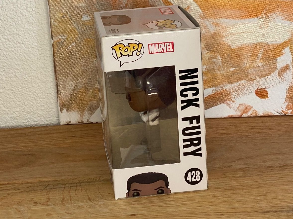 Funko Statuette: Funko Pop - Nicky Fury #428 - Captain Marvel – Nuovo e nell'imballaggio originale da Oensingen venduto da CSCollectors 1