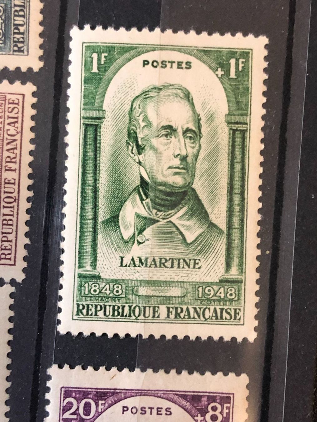 Alle Briefmarken: Série célébrités 1948 Neufs** complet – Neu und originalverpackt aus Lausanne von ffhoud 7
