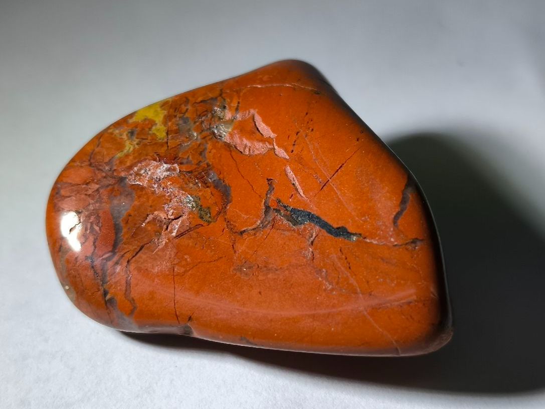 Minerali & Pietre curative: Einzigartiger roter Jaspis Trommelstein Handschmeichler! – Nuovo (secondo la descrizione) da Oberwil b. Zug venduto da Gto469 2