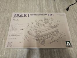 Modellbausatz TIGER I 4in1 neu ungeoeffnet