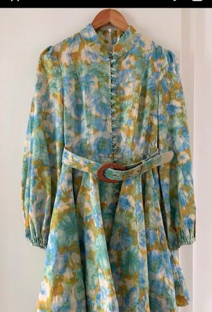 Zimmermann Kleid 1 mit Gürtel wie neu