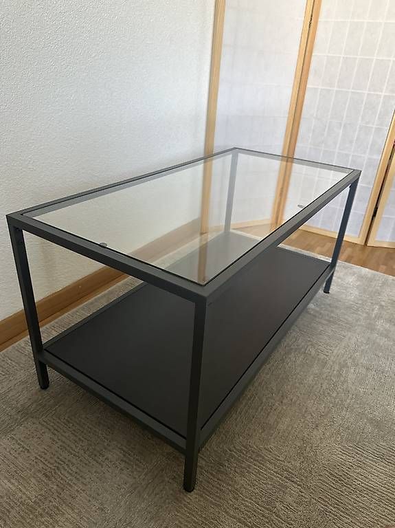 Ikea Set di tavolo e panche: IKEA VITTSJÖ Set Anthrazit | Couchtisch & Beistelltisch – Usato da Effretikon venduto da bek_6sgb 3