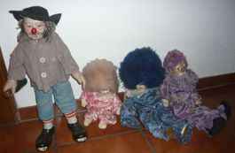 4 Clown  / Clownfigur