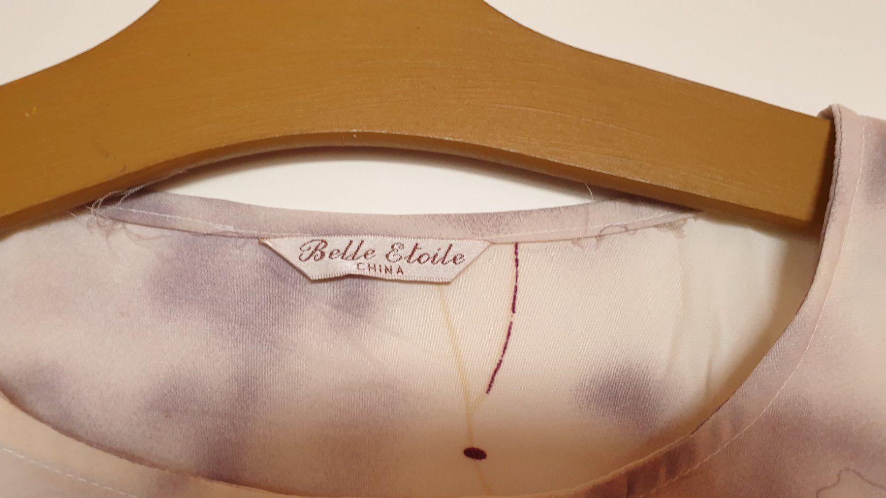 Kleider: Kleid lang Beige/Violett Belle Etoile M, Polyester/Baumwolle – Neu (gemäss Beschreibung) aus Biel/Bienne von Bormida64 3