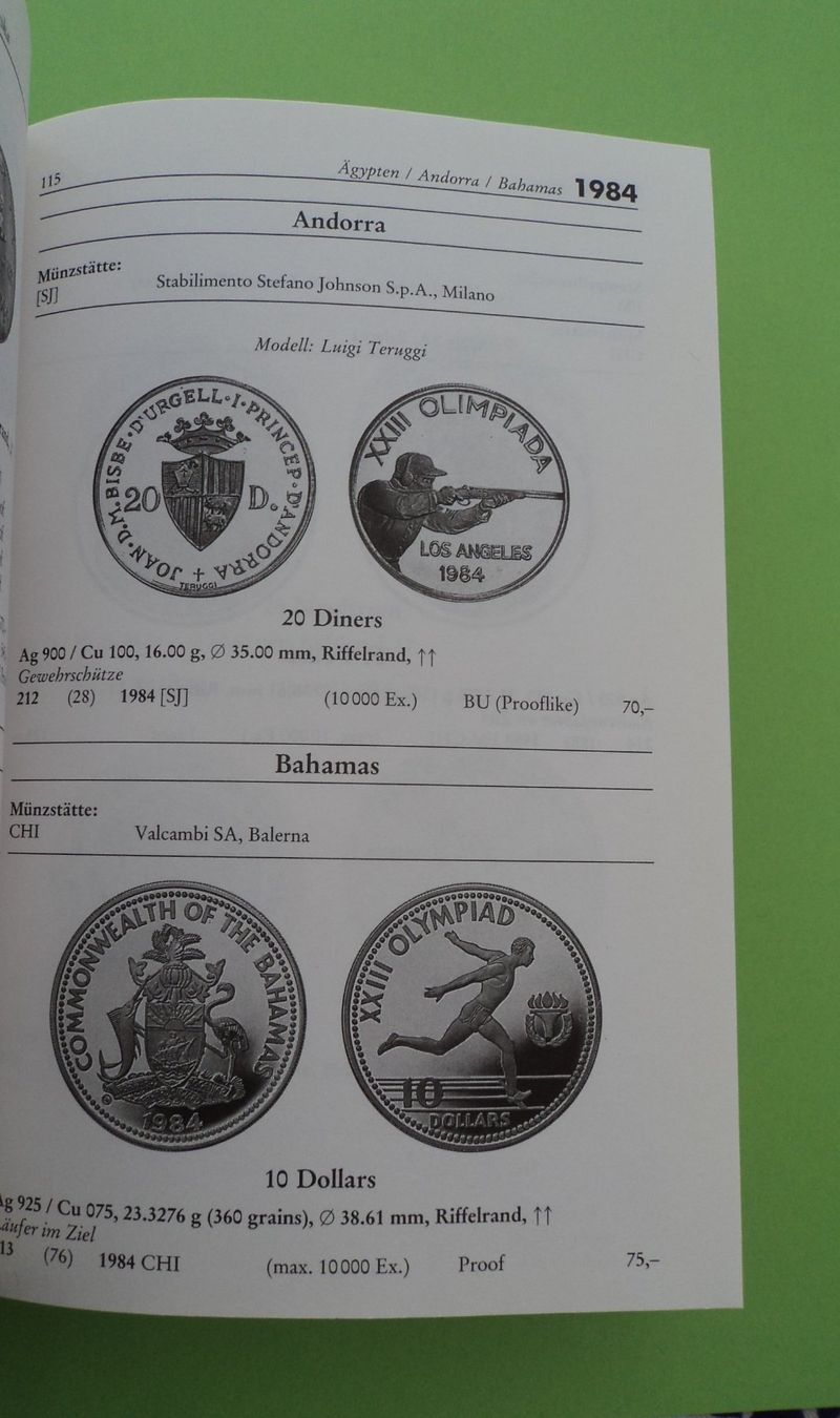 Libri: Olympia Weltmünzkatalog – Nuovo (secondo la descrizione) da Basel venduto da maripas17 4