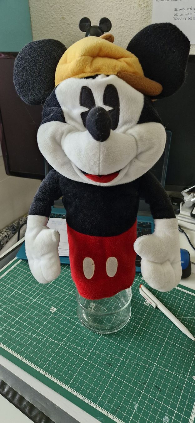 Disney Puppen: Mickey Mouse Handpuppe – Neu (gemäss Beschreibung) aus Freienstein von Snoopynchen1