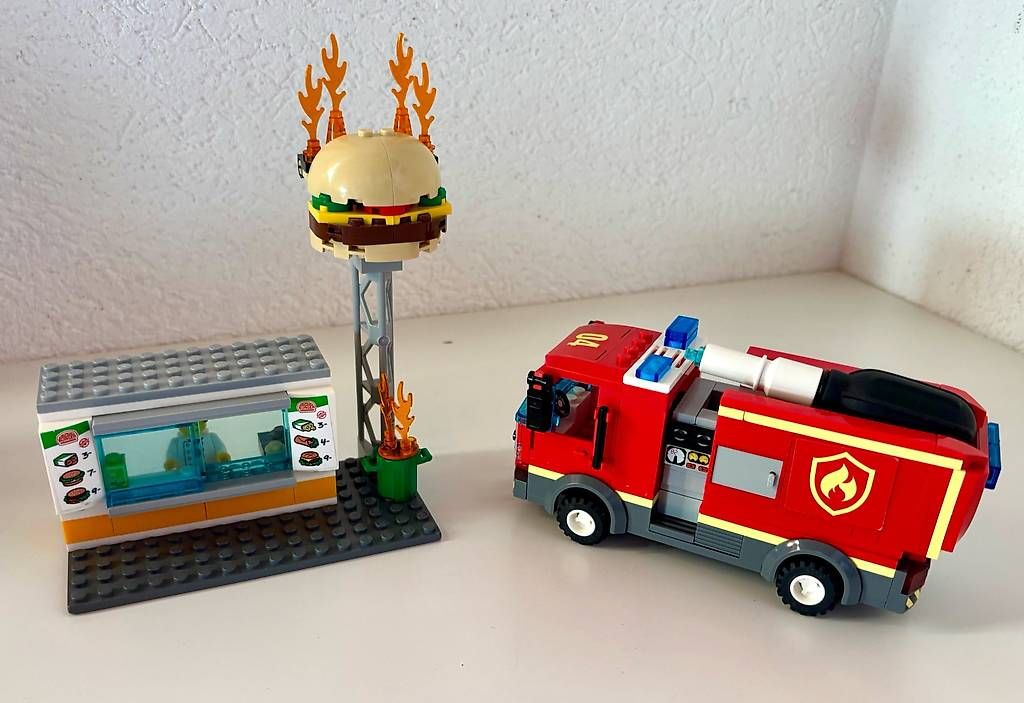 Baukästen: Set de legos pompiers – Gebraucht aus Nax von sgerber779 1