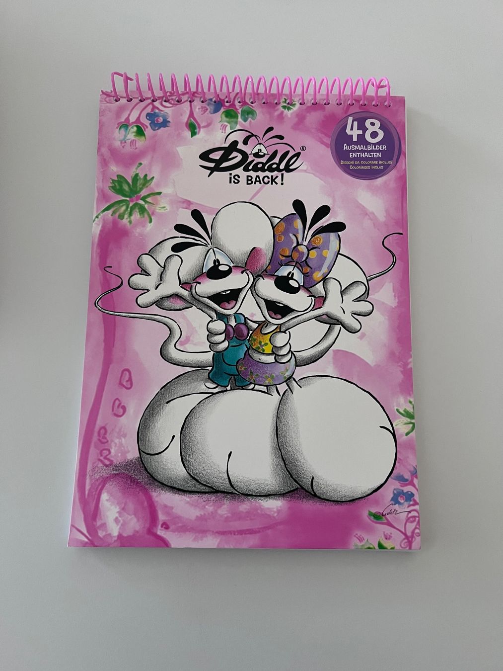 Blocchi: Diddl is back, Malblock NEU OVP – Nuovo e nell'imballaggio originale da Wollerau venduto da Soda.007