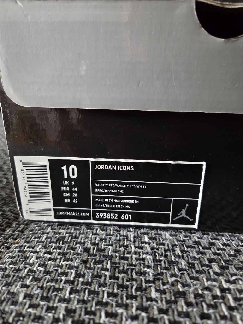 Jordan Scarpe da uomo: Jordan Icons Rot EUR 44 – Nuovo (secondo la descrizione) da Steffisburg venduto da mbedb12 6